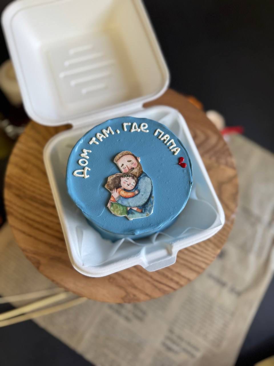Бенто-торт папе